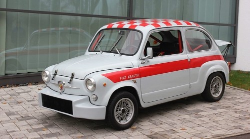 seat 600 clasico 1969 abarth tcr racer frontal 3 4